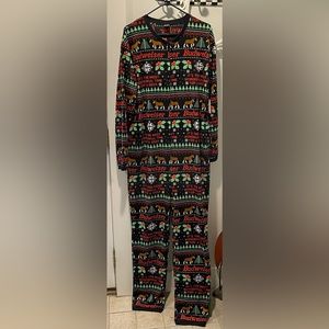 Mens Budweiser Ugly Pajamas One Piece Onesie Size Large